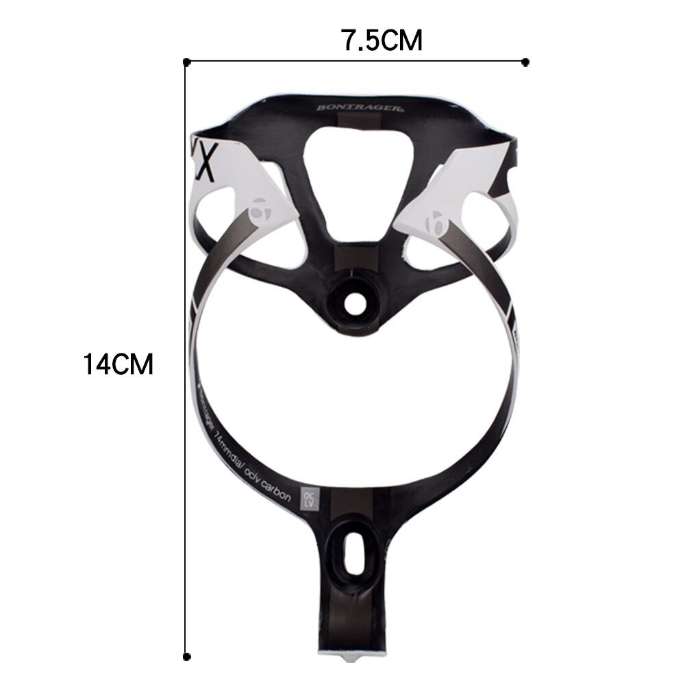 Volledig carbon fiets bidonhouder mountainbike racefiets bidonhouder ultralichte fietsuitrusting: Witte