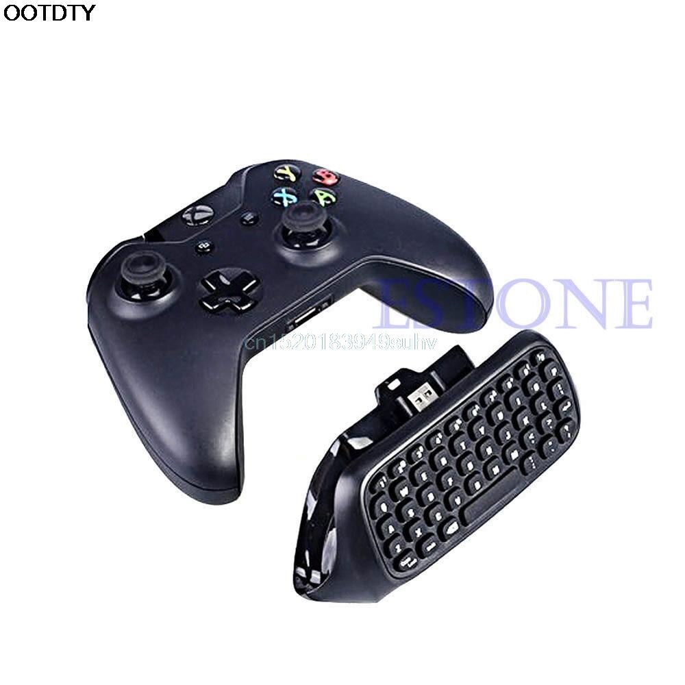Details about USB 2.4G Wireless Messenger Game Controller Keyboard Keypad Chat Pad For Xbox One B/W ##