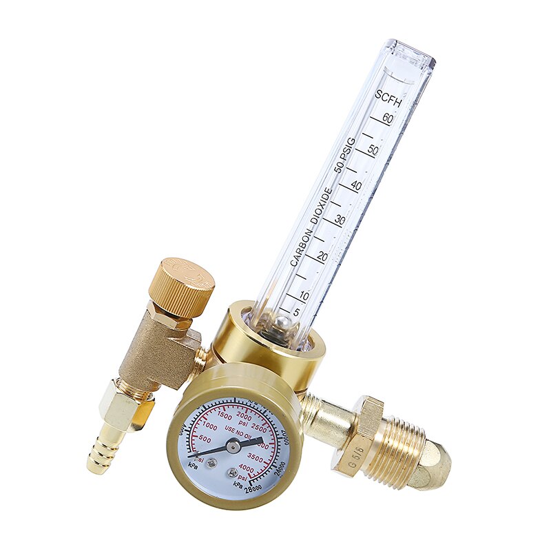 Argon Regulator Argon CO2 Regulator Gas Pressure Reducing Valve Pressure Reducer Mig Tig Flow Meter Decompression Table