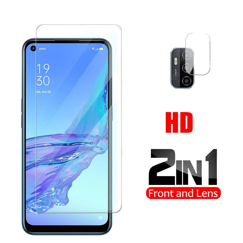 Vetro protettivo per oppo a 53 s pellicola protettiva per fotocamera in vetro per oppo a 53 s 6.5 "pellicola temperata per schermo frontale di sicurezza a53s oppoa53s: Anti luce blu / Lucent