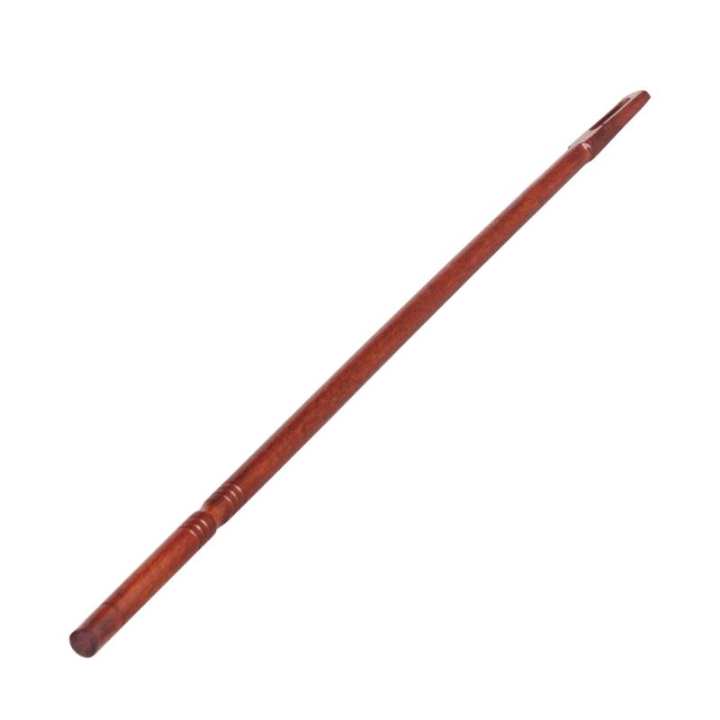 Varilla de limpieza de flauta de madera, 35cm, accesorio de instrumento de viento, 1 ud.