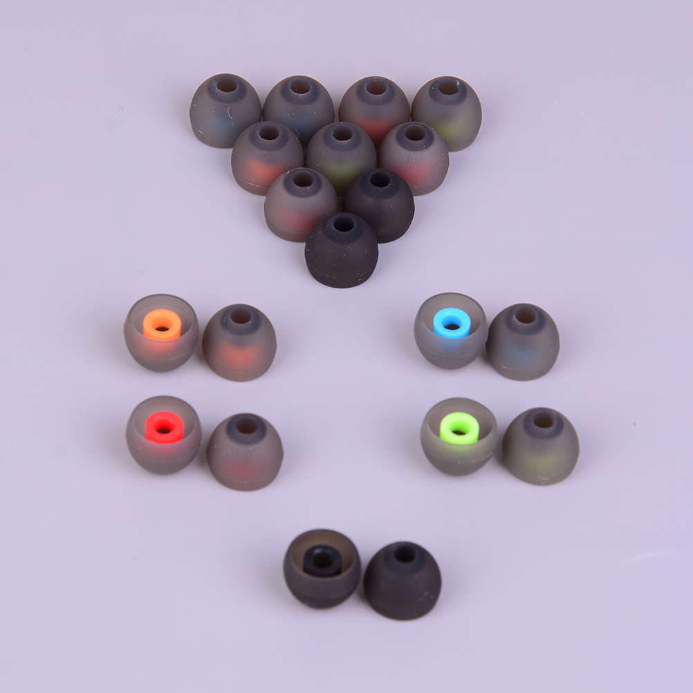 20pcs Earbuds Replacement Silicone Earphone Tips Noise Cancelling Earbud Caps