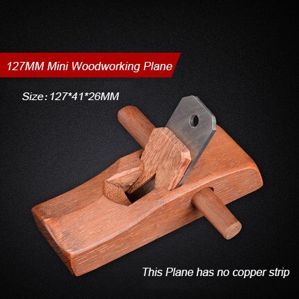 TRANVON Hand Flugzeug Holz Hobel Flache Flugzeug Unterseite Rand Hobel Klingen Holzbearbeitung Flugzeug für Tischler Holzhandwerk Werkzeug: 127MM