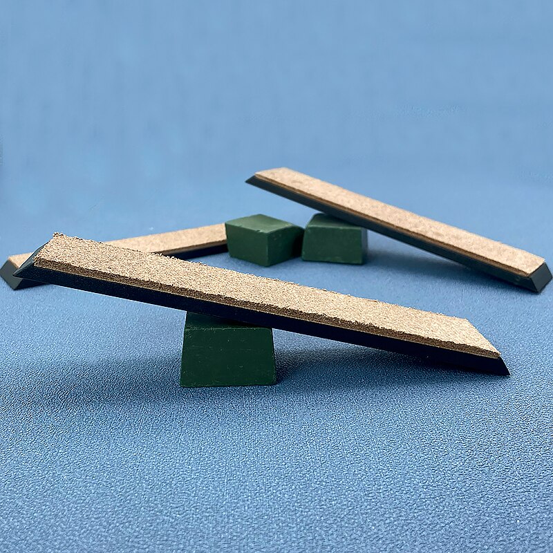 Knife Polishing Sharpener Sharpening Stone Leather Honing Strop Compound Grinding Knife Paste Polishing Paste Sharpening Tool