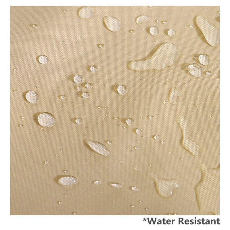 Porch Swing Cover Waterproof, Outdoor Swing Covers for Hanging Swing 56inchX32inchX25inch,Beige&amp;Coffee