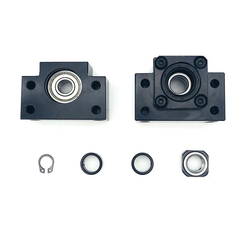 1einstellen BK25/BF25/ BKBF25 Ball Schraube Ende Unterstützt Lagerbier Halterungen Für CNC Teil Hohe Ball schraube Unterstützung