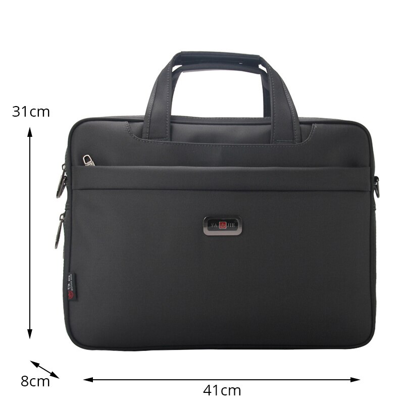 Merk laptoptas 16 inch laptop waterdichte notebook schoudertas handtas voor mannen aktetas