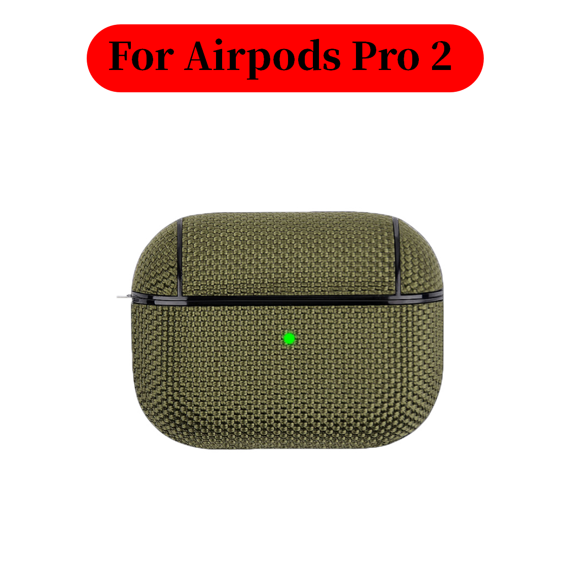 Dla AirPods 2 etui na słuchawki wodoodporne nylonowe etui ochronne na Apple Air Pods 2 1 3 pro Fundas bezprzewodowe etui z funkcją ładowania