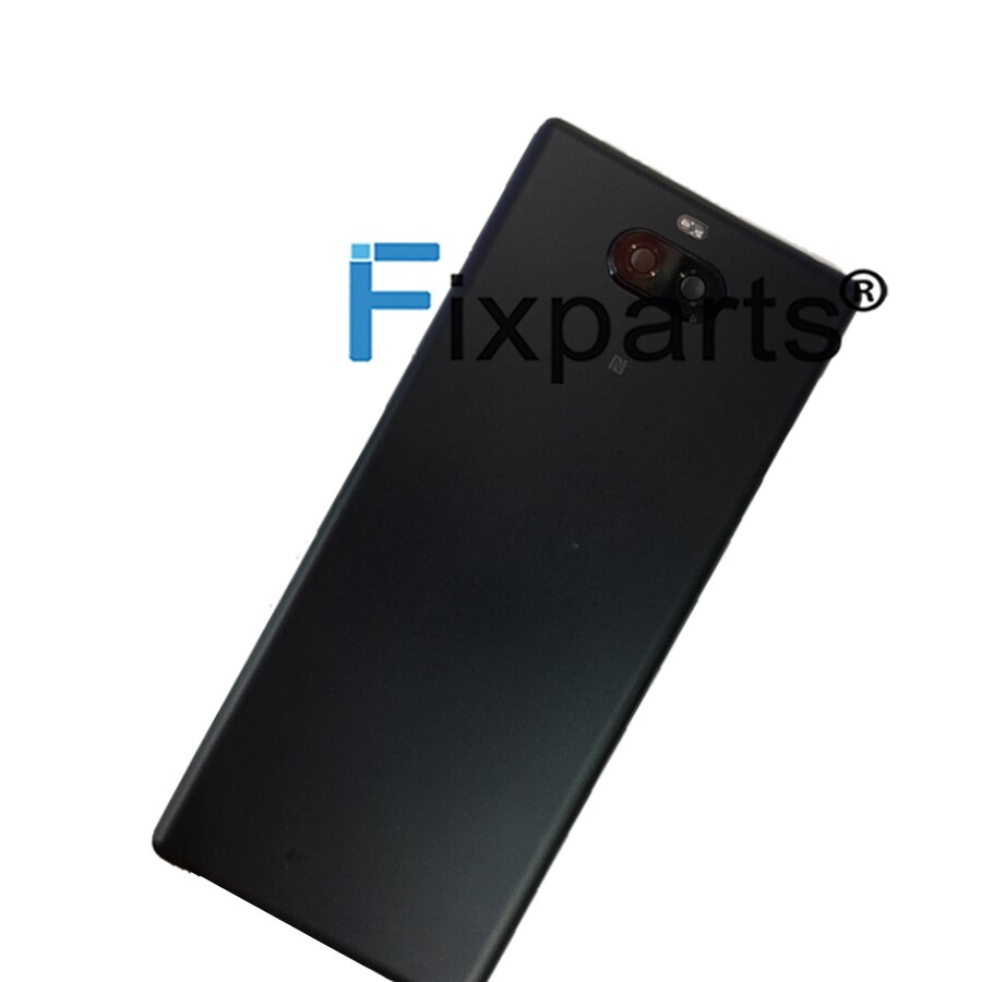 Coque arrière en verre pour Sony Xperia 10 Plus, couvercle de batterie, pièces de rechange