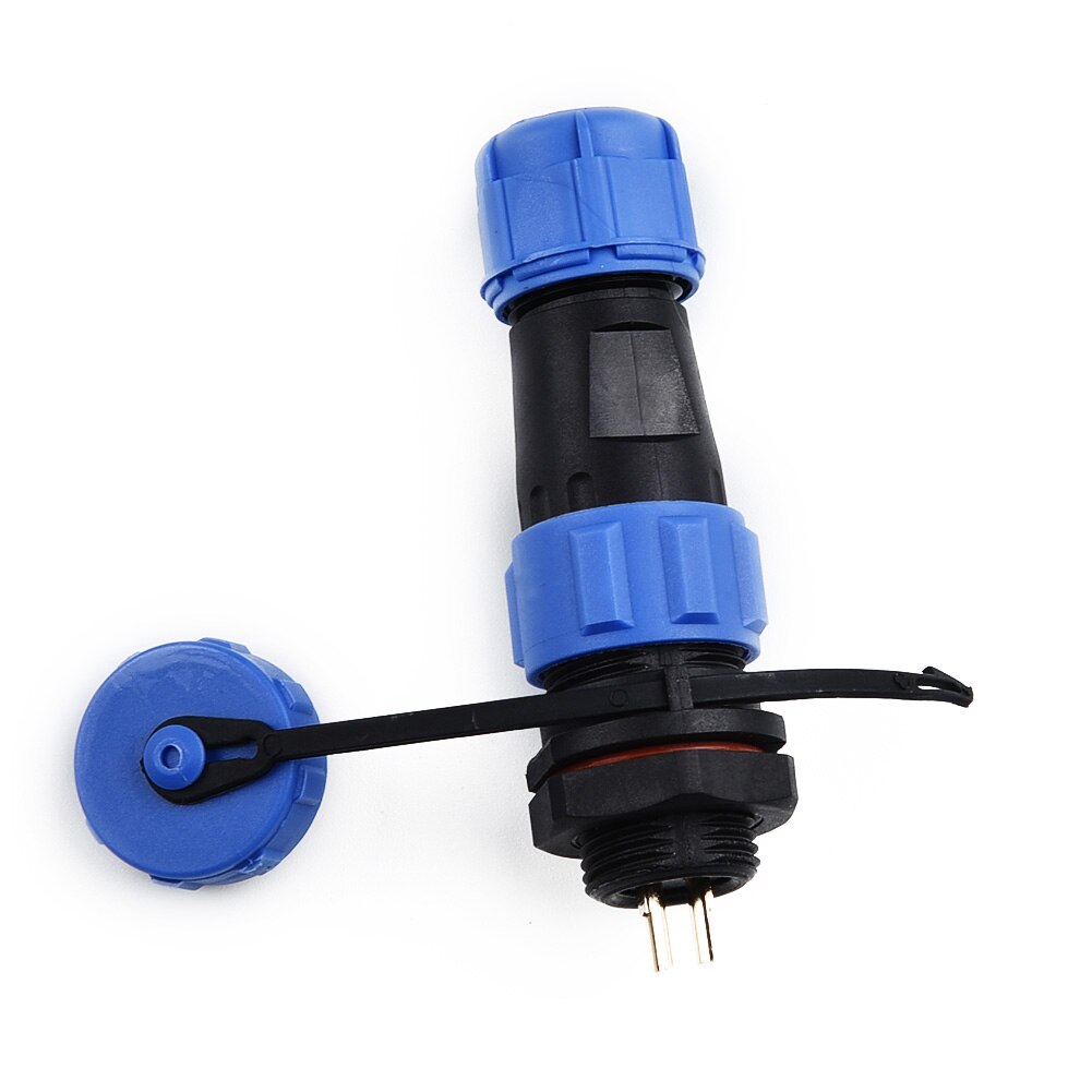 Replacement 2-pins Waterproof Connector Aviation 13A Solder LED Plugs Sockets