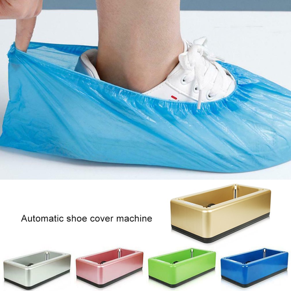 Automatic Shoe Cover Machine Intelligent Shoe Sleeve Tool Disposable Foot Cover Machine Shoe Film Practical Device