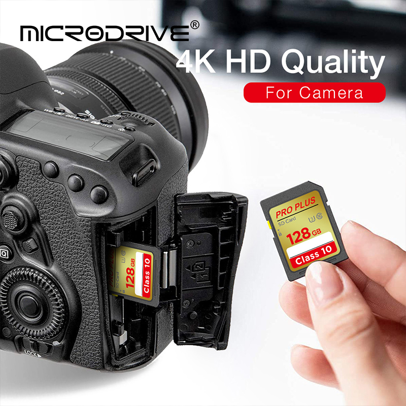 Karta pamięci ultra sd 64gb sdxc 256gb 128gb 32gb 16gb klasy 10, karty sd 4k sdhc, pełna karta wideo hd flash sd do kamery dvr