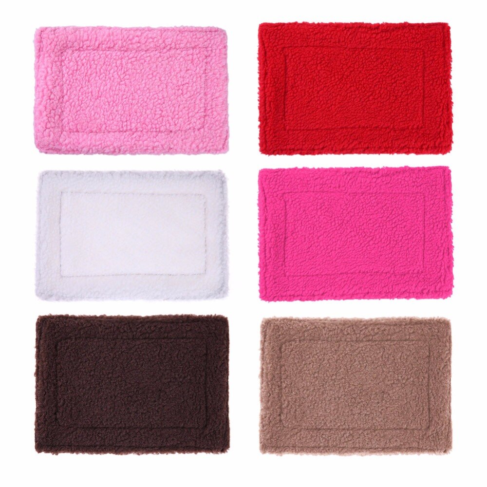 Plys lille kæledyr marsvin hamster seng hus vinter egern pindsvin kanin seng pude mat hus reden hamster accessorie