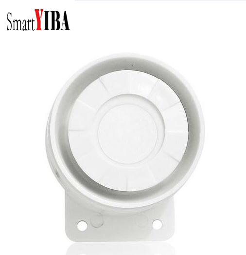 Smartyiba Goedkope Indoor Sirene Bekabelde Mini Sirene Home Security Sound Alarmsysteem 110dB Dc 12V