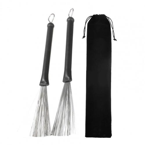 1 Paar Drum Borstels Intrekbare Draad Drums Sticks Borstel Met Comfortabele Rubber Handv 638493147 1 Paar Drum Borstels Intrekbare Draad Drums Sticks Borstel Met Comfortabele Rubber Handv 638493147