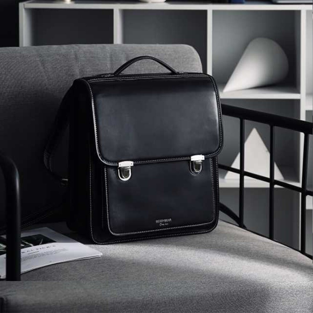 morral chico y mochilas para niñas mujer negro Oxford tela impermeable niños bolso mochila de los niños bog bolsa