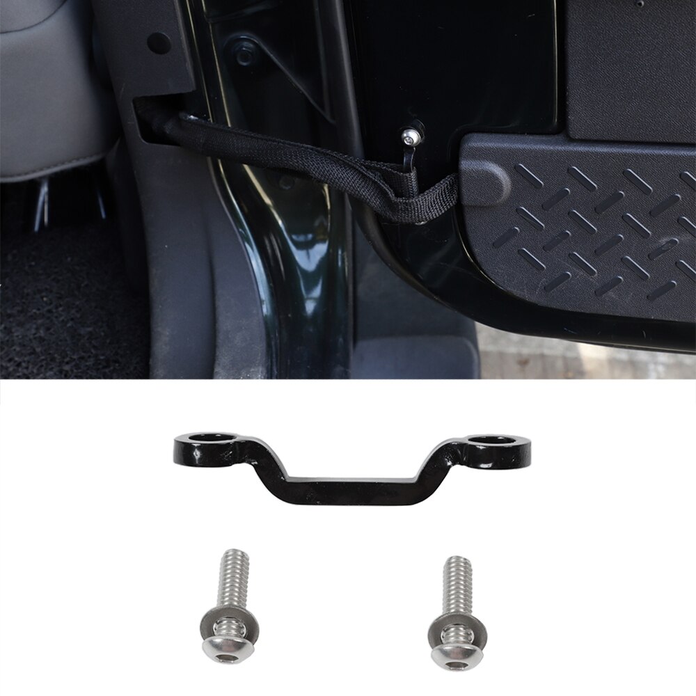 Car Adjustable Hinge Wire Protector Door Limiting Strap for Jeep Wrangler JK 2007 JL Gladiator JT 2022