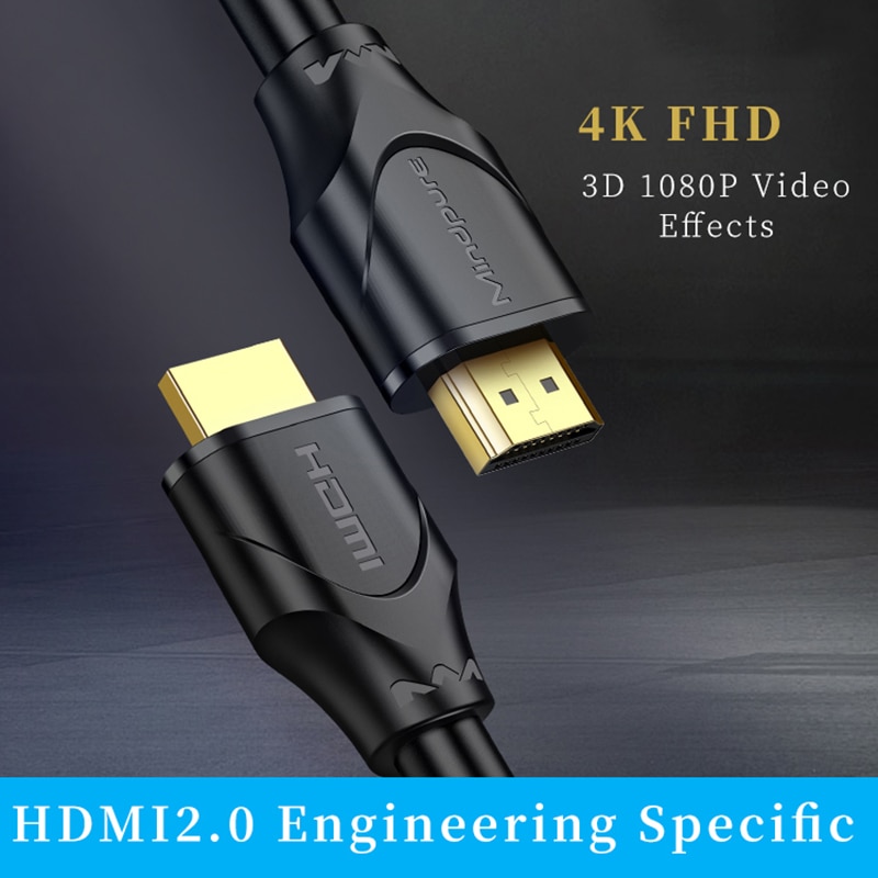 1m to 20m hdmi-kabel 4k 2.0 kabel voor hdtv  ps4 splitter switch box hdmi naar hdmi-kabel 60hz video audio kabel kabel hdmi 4k