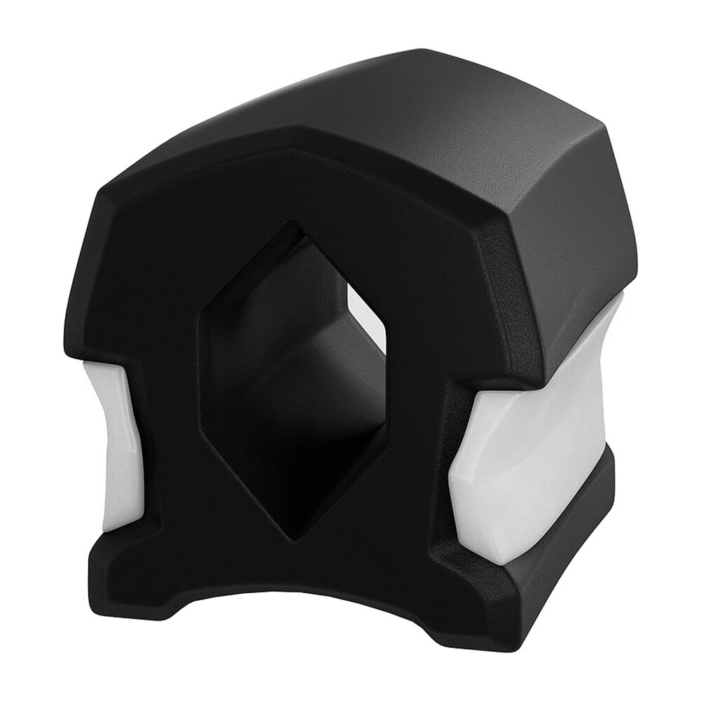 Silica Gel Jaw Line Exercise Ball Neck Face Toning Jaw Muscle Fitness Ball Double Chin Face Slimming Ball: Black