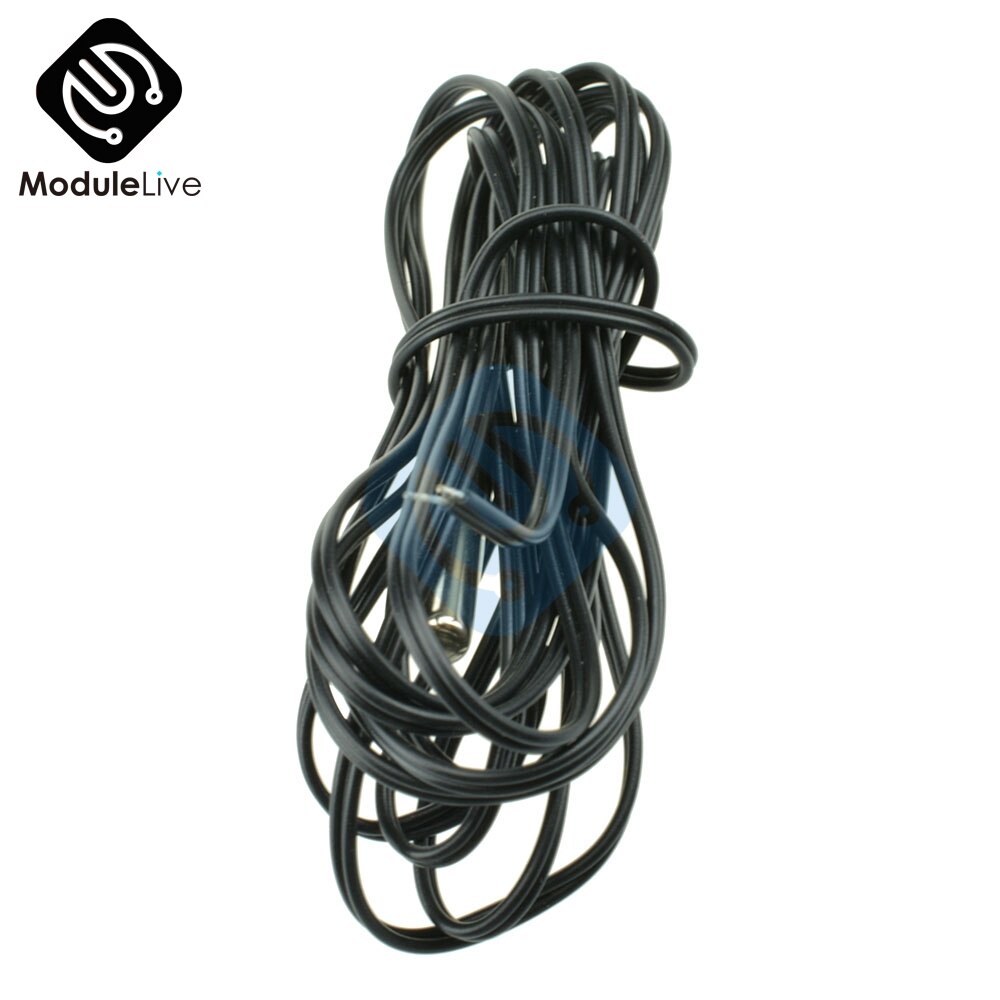 NTC 10K Ohm 1% 3435 Thermistor Temperature Temp Thermostat Cylinder Probe 1.5m 150cm Wire Sensor Cable