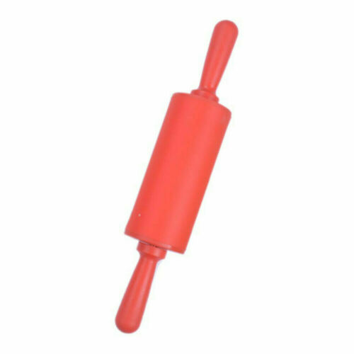 30Cm Non-stick Fondant Rolling Pin Kids Cake Deeg Roller Bakken Koken Tools: Rood