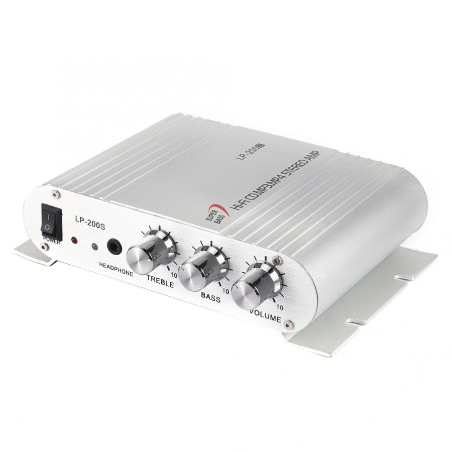 12V automatyczny wzmacniacz samochodowy radio HIFI audio wzmacniacz odbiornik 20Wx2 wysokiej mocy radio HIFI dźwięk radia akcesoria samochodowe