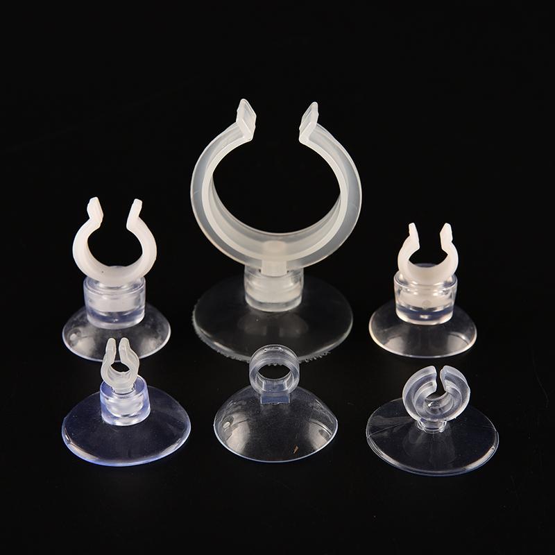 5 stk akvarie sugekop holder sugekop til akvarium pumpe luftrør 4/ 6mm sh-pet -239 0.033kg