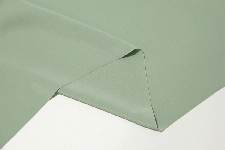 Hoogwaardige effen kleur zware zijden crêpe de chine stof 31mm kleding rok windjack zijde stof zijde stof 113 cm