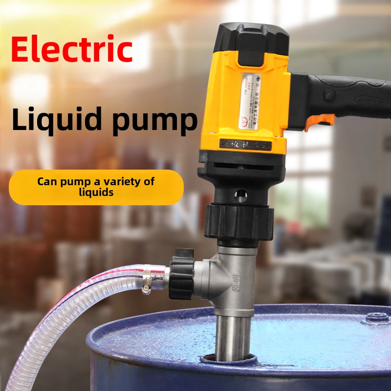 Electric Oil Pump, 220V Explosion-proof and Corrosion-resistant Oil Pump, Portable Diesel High Flow Refueling Machine