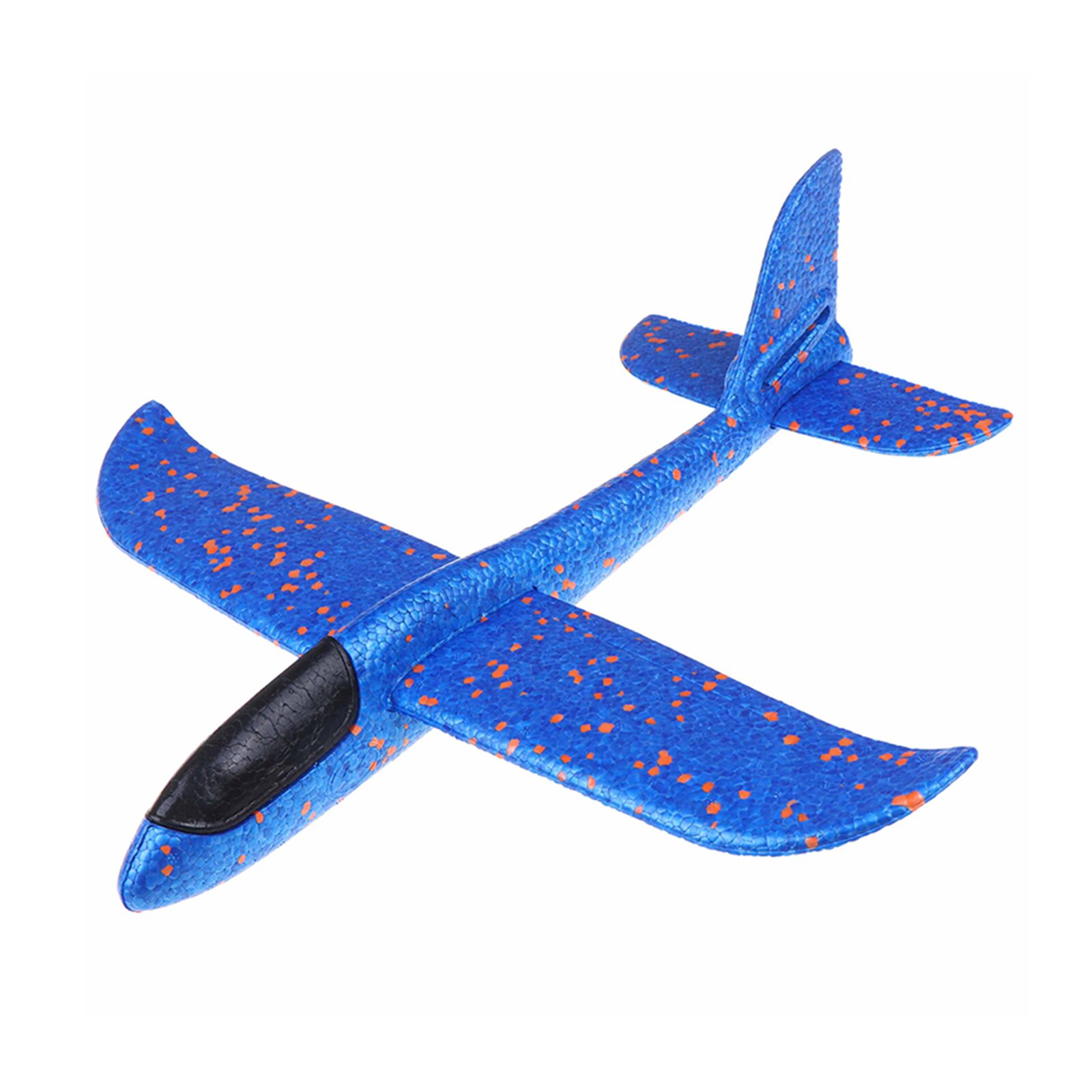 Schuim Zweefvliegtuig Vliegtuig Hand Gooien Vliegtuigen Speelgoed Schuim Vliegtuigen Vliegende Vliegtuig Model Buitensporten Speelgoed 2 Flight Mode Voor Kinderen: Blauw