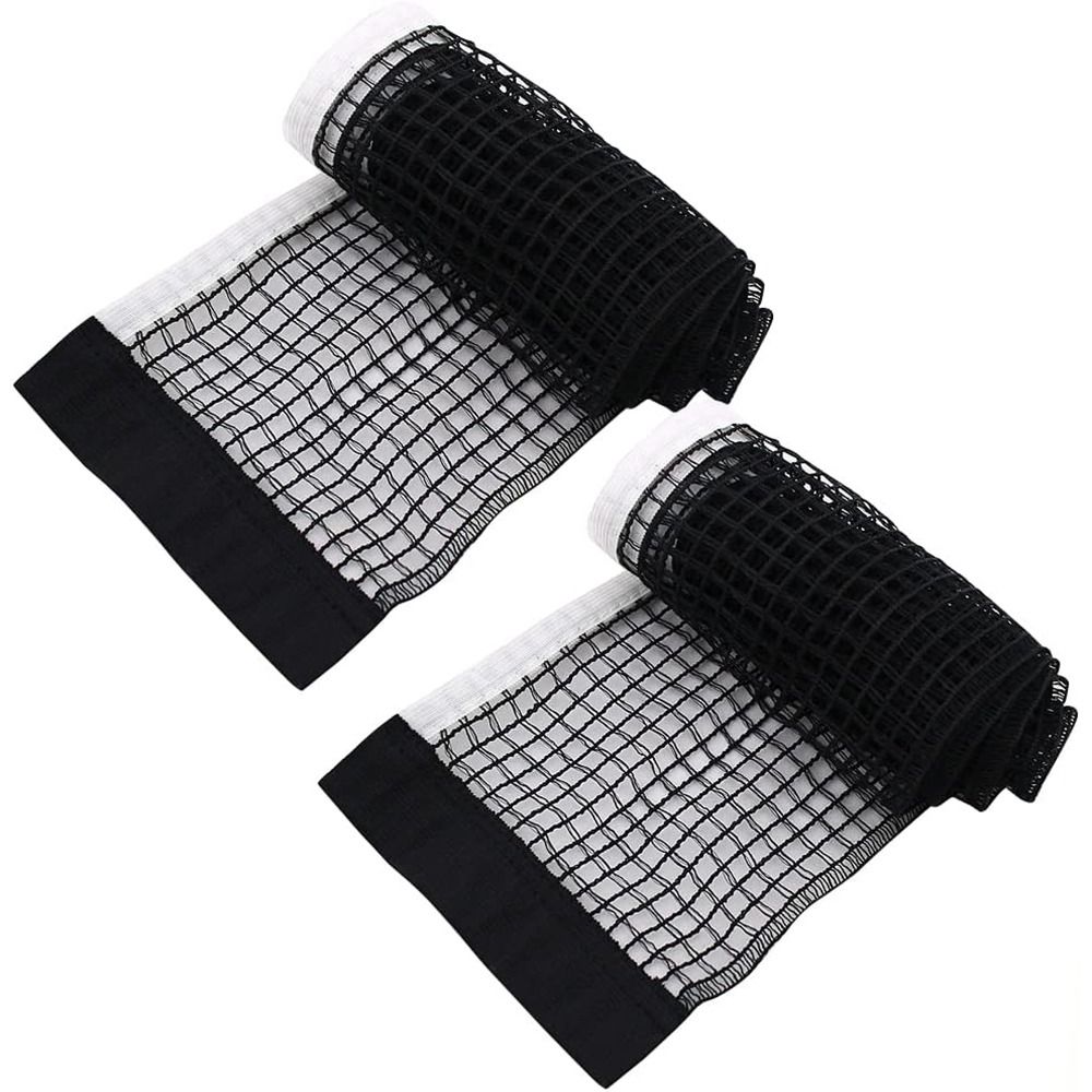 Einziehbares Tischtennis netz Tisch gitter Kunststoff starkes Netz tragbares Netz Kit Netz Rack ersetzen Kit Tischtennis Spielgeräte