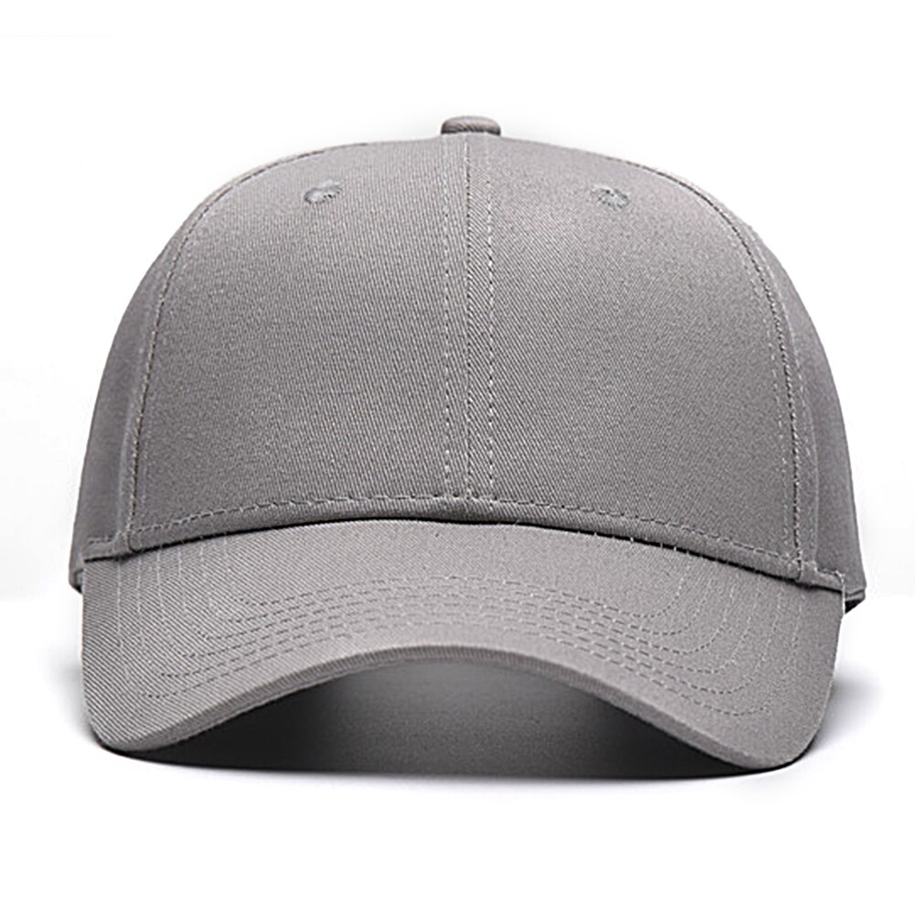 Vrouwen Mannen Golf Hoeden Outdoor Pure Kleur Koppels Sport Caps Golf Spelen Hoed: Grey