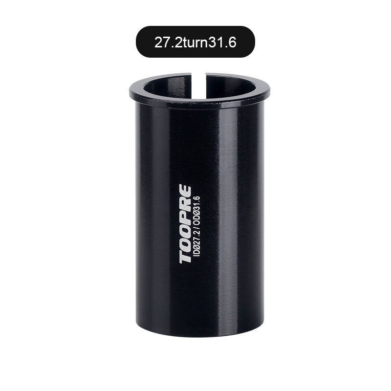 Fiets Zadelpen Adapter Buis Adapter Shim 22.2/25.4/27.2/31.6/33.9Mm 25.4/27.2/28.6/30.4/30.8/31.6/33.9/34.9Mm Voor Mtb: 27.2mm to 31.6mm