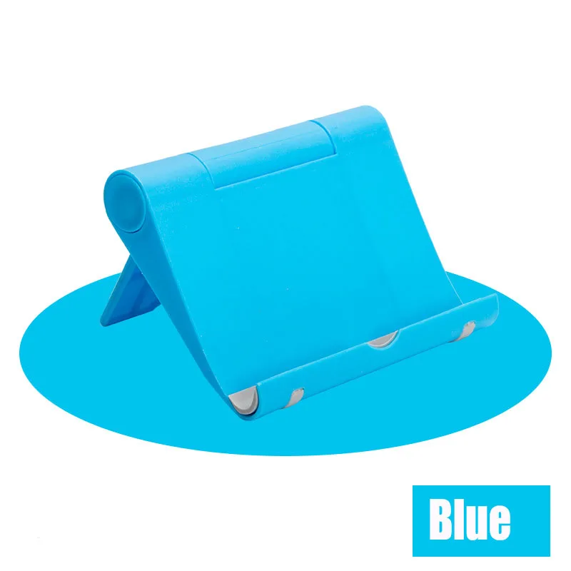 Smartphone Houder Communicatie Accessoires Universele Tablet Standhouder Mobiele Telefoon Desktop Bureau Stand Ondersteuning Tablet Telefoon: Sky Blue