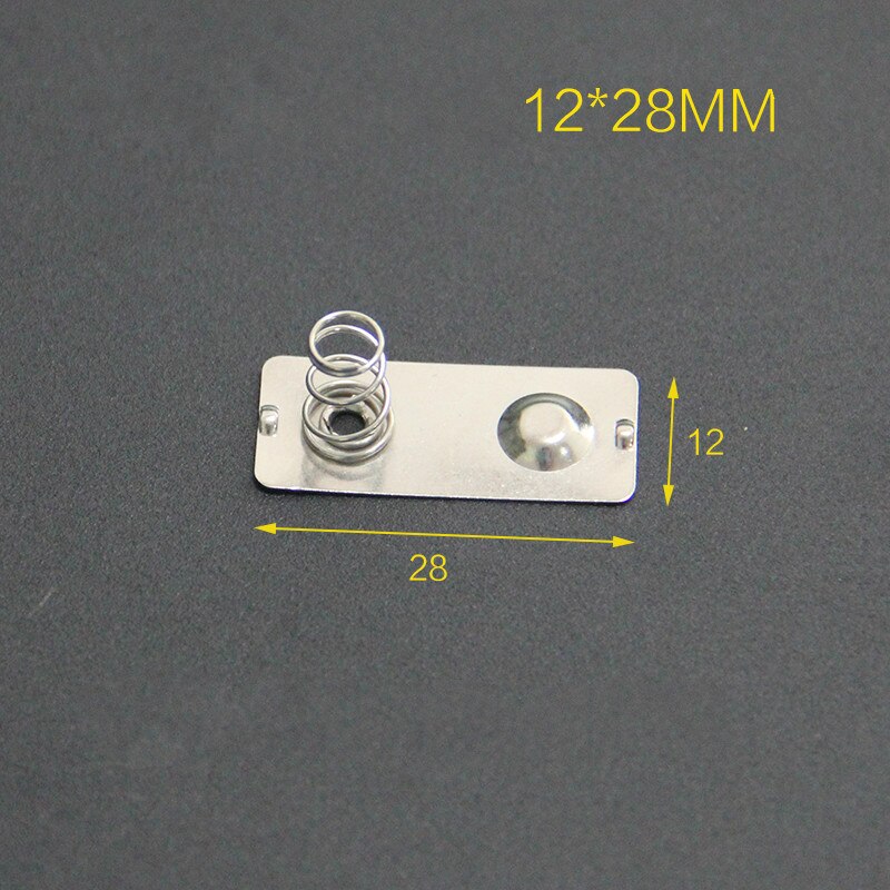 200PCS AA5 battery pack 12 * 12 / 26.5 / 27.5 / 28MM spring contact piece battery box positive and negative single pole
