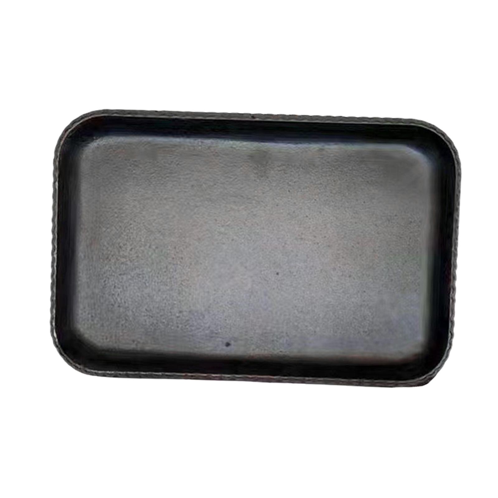 Grillpanne kjøkkenredskaper stekepanne nonstick grillet biffplate støpejerns biffplate for restaurant utendørs baking