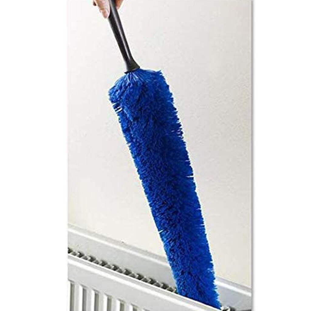 Removable And Washable Telescopic Dust Cleaner Dust Collector Long Handle Flexible Microfiber Duster Household Cleaning Brush