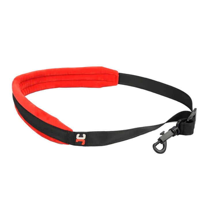 JC very comfortable Thicken decompression Tenor Soprano Alto Sax Neck Strap Sax Harness Saxophone Strap: Red