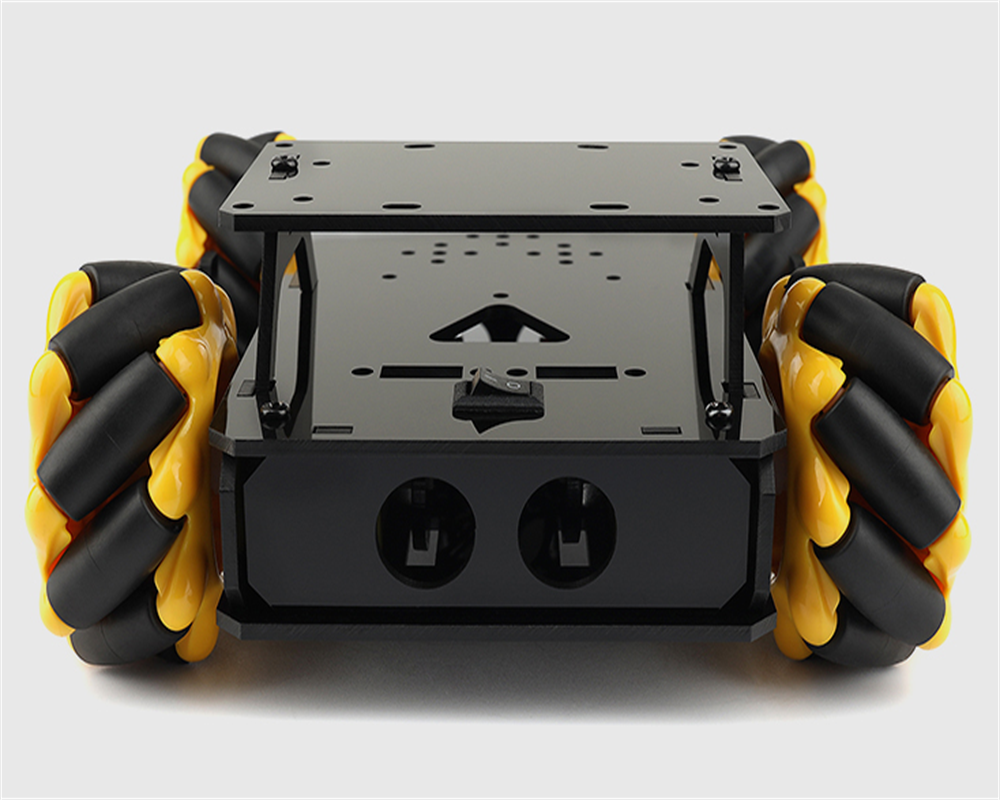 4wd Omni-Directional Mobile Trolley Mcnum Wheel Trolley Chassis Wheat Wheel 60mm