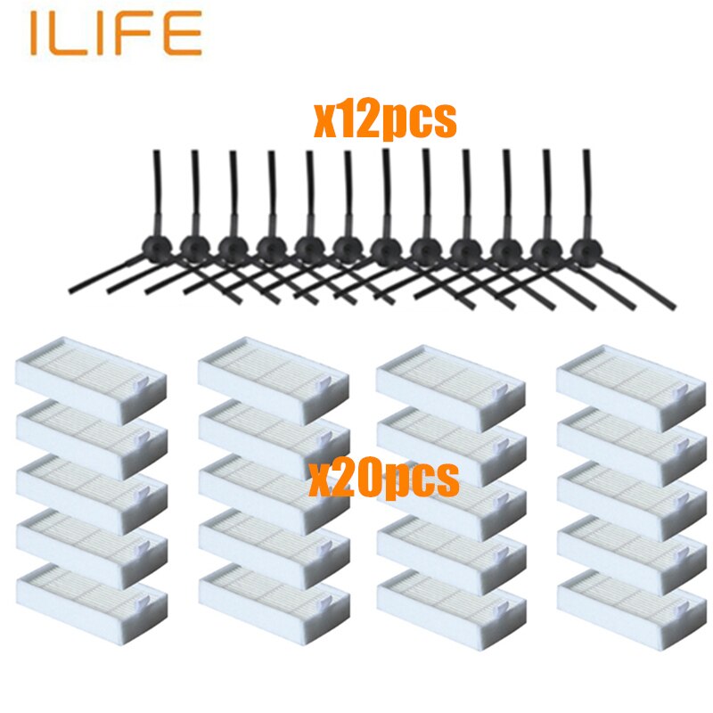 Filtro principal para cepillo de aspiradora, para ilife v1 v5 v5s V3 V3s v5pro ilife V50 V55 x5 v5s pro, piezas de robot aspirador: ilife-V3V5ZUHE32