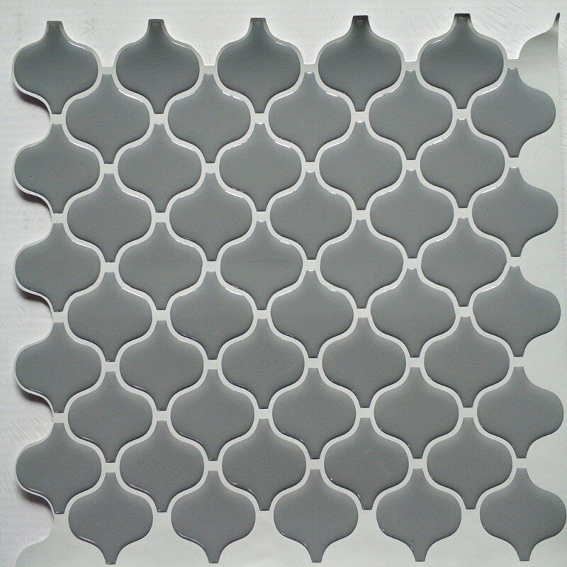 Zelfklevende Mozaïek Tegel Sticker, Keuken Backsplash Badkamer Wandtegel Stickers Decor Waterdichte PVC Tegels Sticker