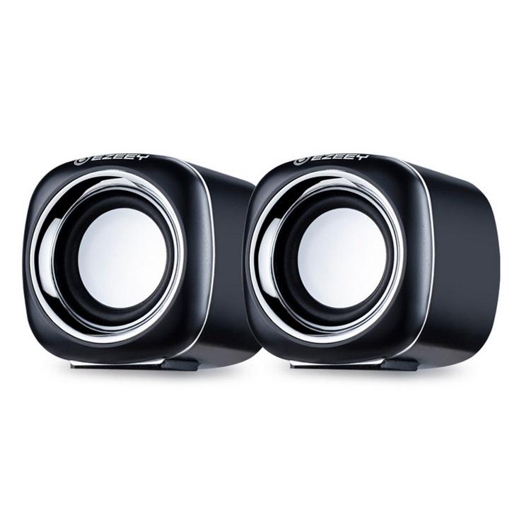 Computer Speakers Stereo Deep Bass Sound Box Speaker Voor Pc Laptop Muziekspeler Subwoofer Multimedia Luidsprekers Niet Soundbar: lack