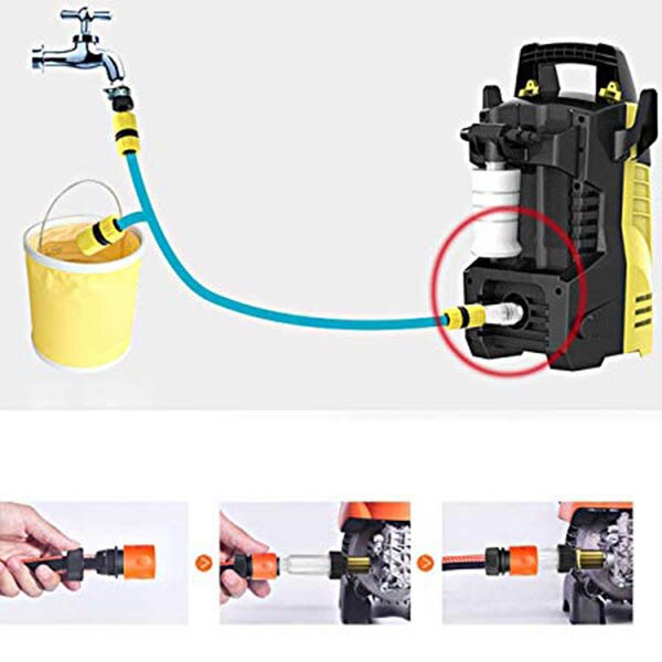 Hogedrukreiniger-pistool tuinslang hogedrukreiniger waterfilter filter voor karcher  k2-k7