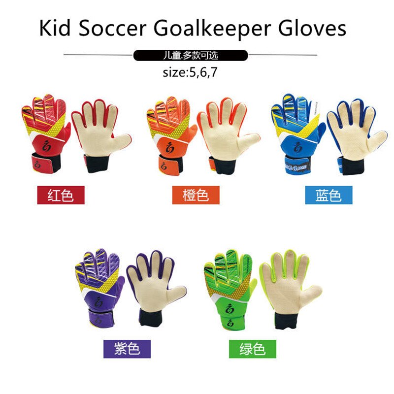 Predator Youth Goalkeeper Gloves Soccer Kids Goalkeeper Gloves Goalie Gloves Football Children Finger Protection
