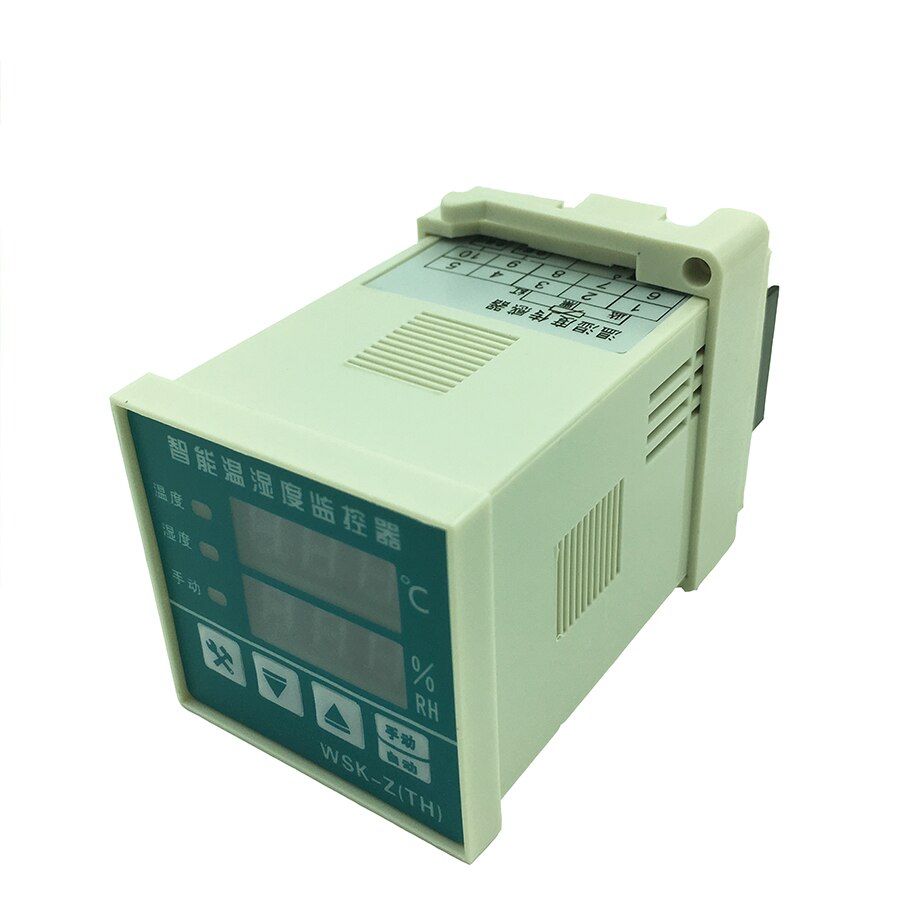 Digital thermostat hygrometer temperature and humidity controller meter Humidifier for incubator 220V 0-90C 0-99.9%RH