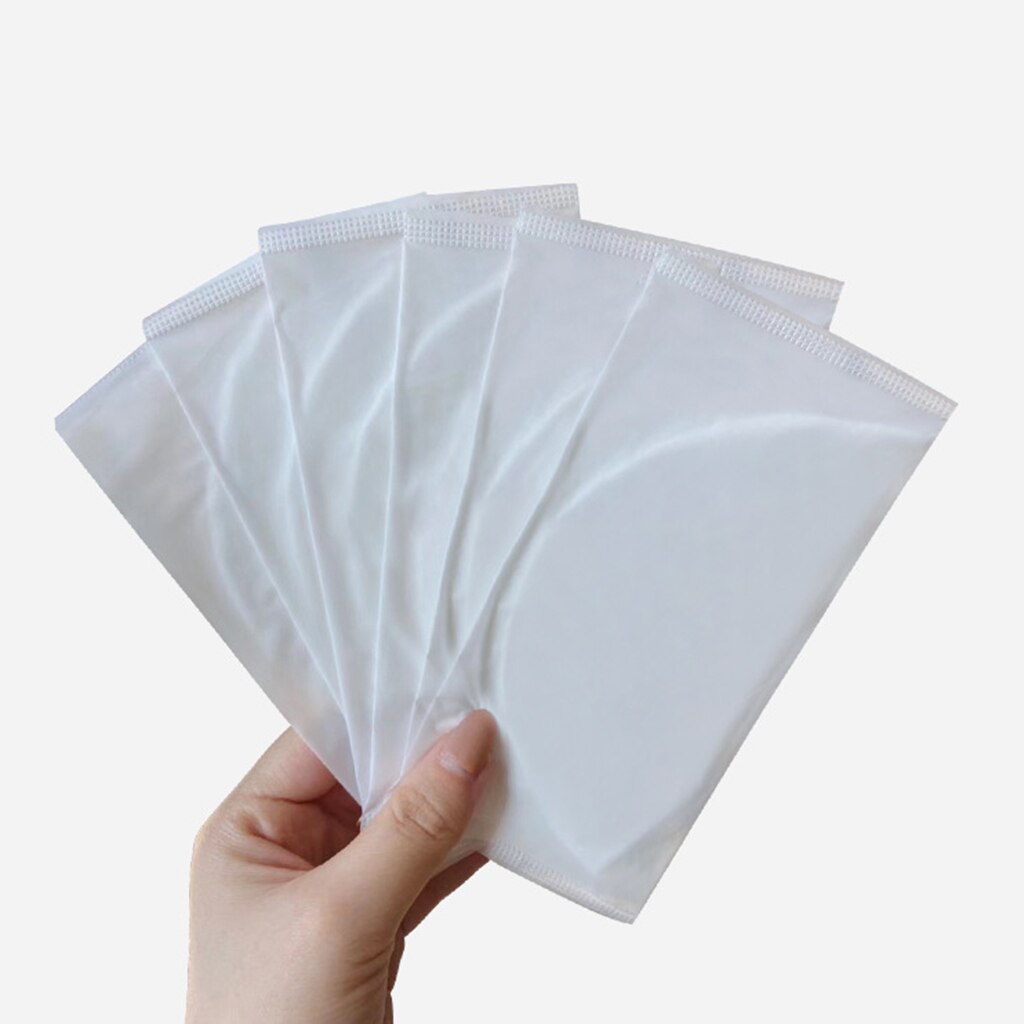50 stücke 3 Schichten Maske Ersatz Pad Masken Dichtung Liner Einfügen Pads für Einweg Staub Filter ffp2 ffp3 N95 Sicherheit maske