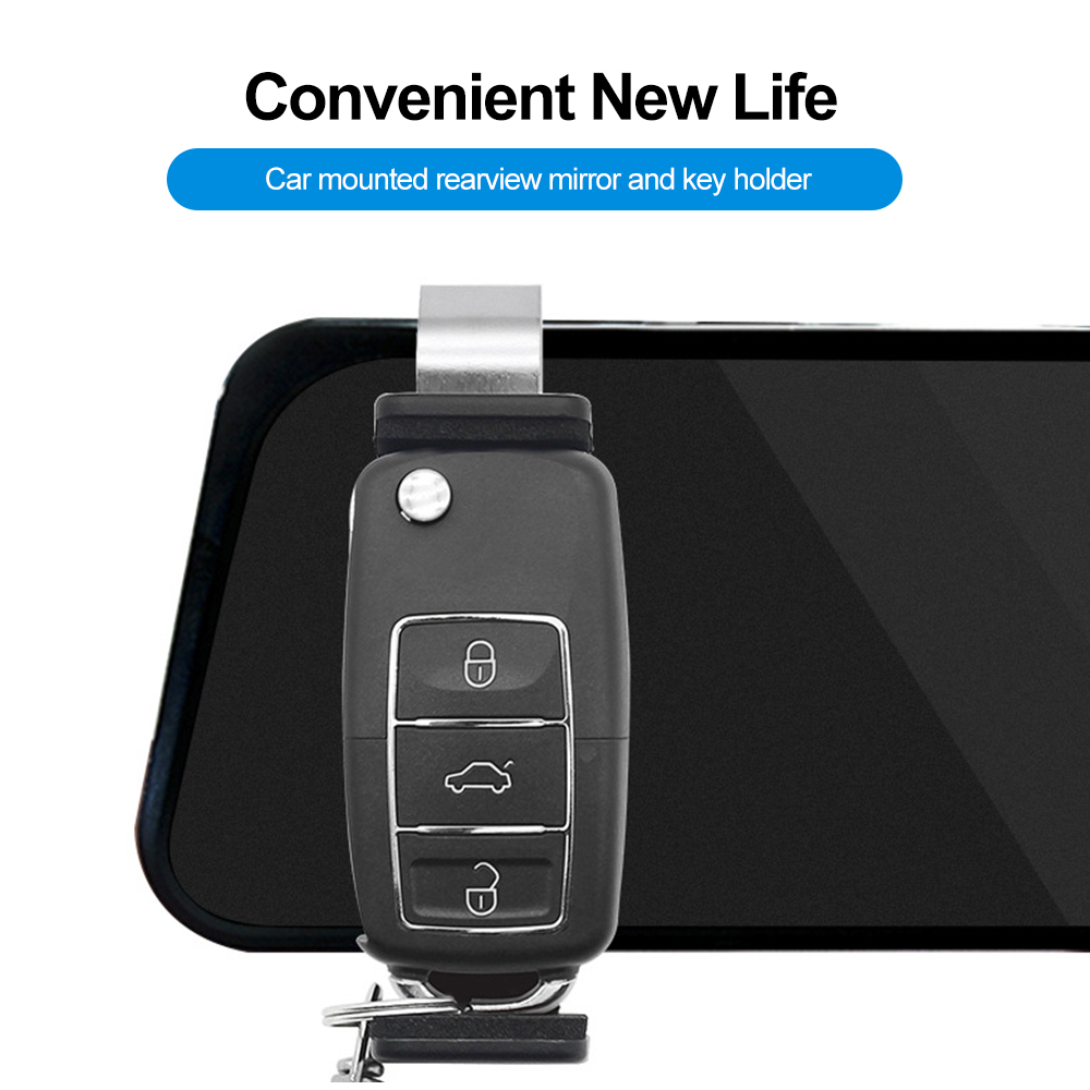 Auto Zonneklep Clip Houder Poort Afstandsbediening 45-67Mm Voor Garagedeur Controle Auto Sleutelhanger Barrière Universele Opener Snelle Installatie