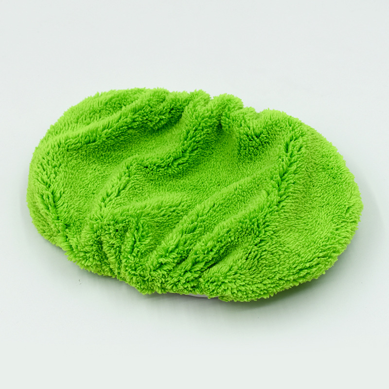 Microfiber Mop Cloth Absorbent Sponge Replacement Reusable Suitable for Swiffer Flat Mop Household Accessories Green Bathroom