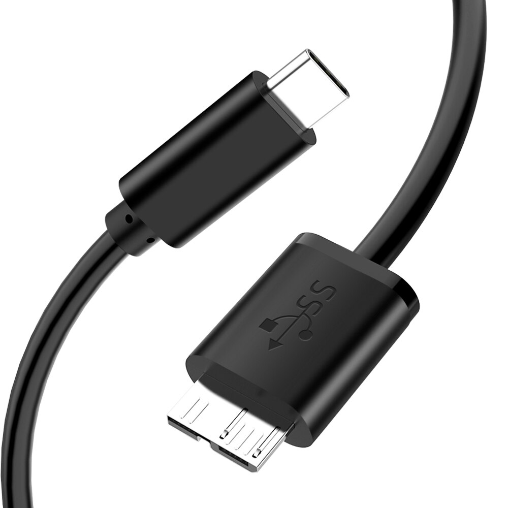 Micro B Usb C 3.1 Kabel 5Gbps Externe Harde Schijf Disk Hdd Kabel Voor Samsung S5 Note3 Toshiba Wd seagate Hdd Data Kabels: 0.5m