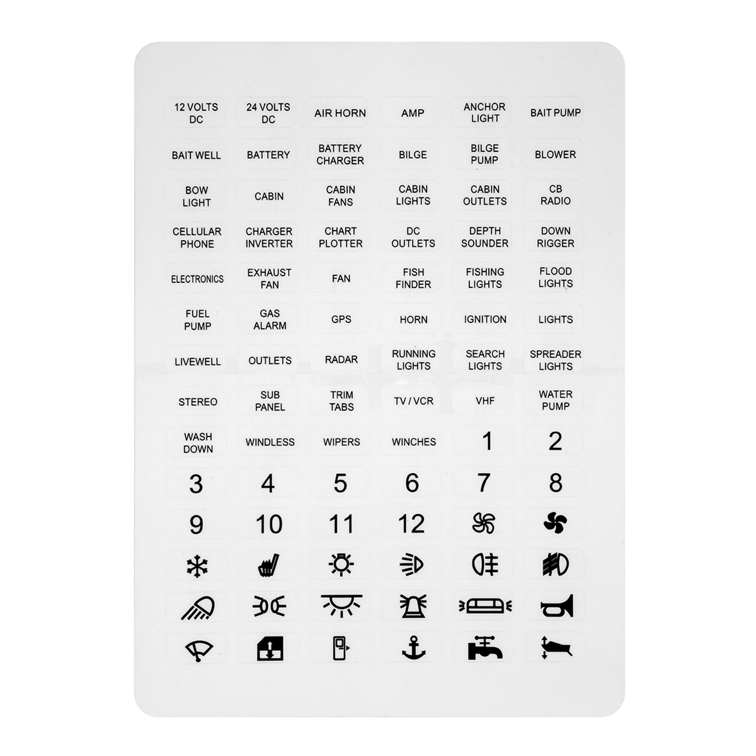 12 WAY Fuse Box with screw Blade Fuses Holder Block Car Fuses Universal Fittment Portable Car Fuse Box fuse clip screw